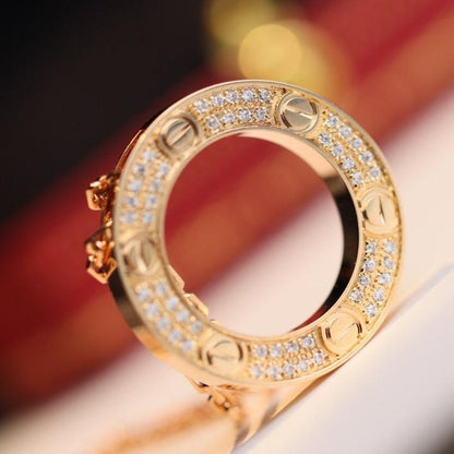 [Eterna Jewels]LOVE NECKLACE ADJUSTABLE ROSE GOLD