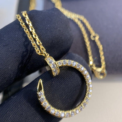 [Eterna Jewels]JUSTE NECKLACE GOLD DIAMONDS