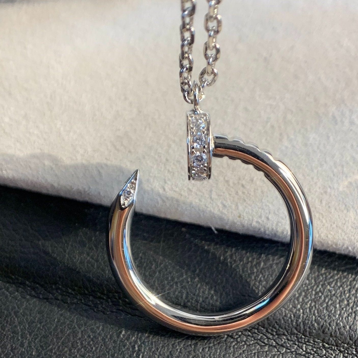 [Eterna Jewels]JUSTE NECKLACE SILVER
