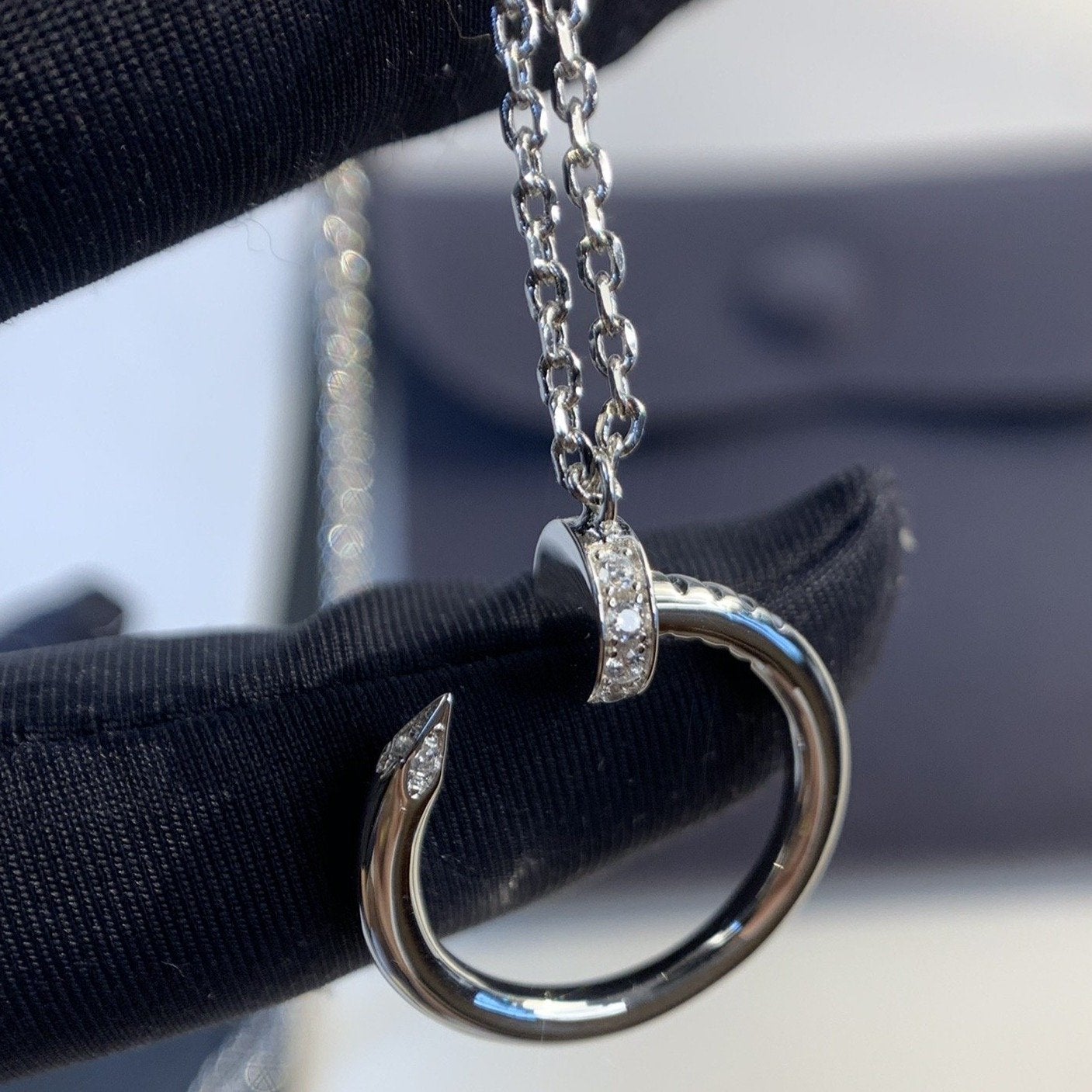 [Eterna Jewels]JUSTE NECKLACE SILVER