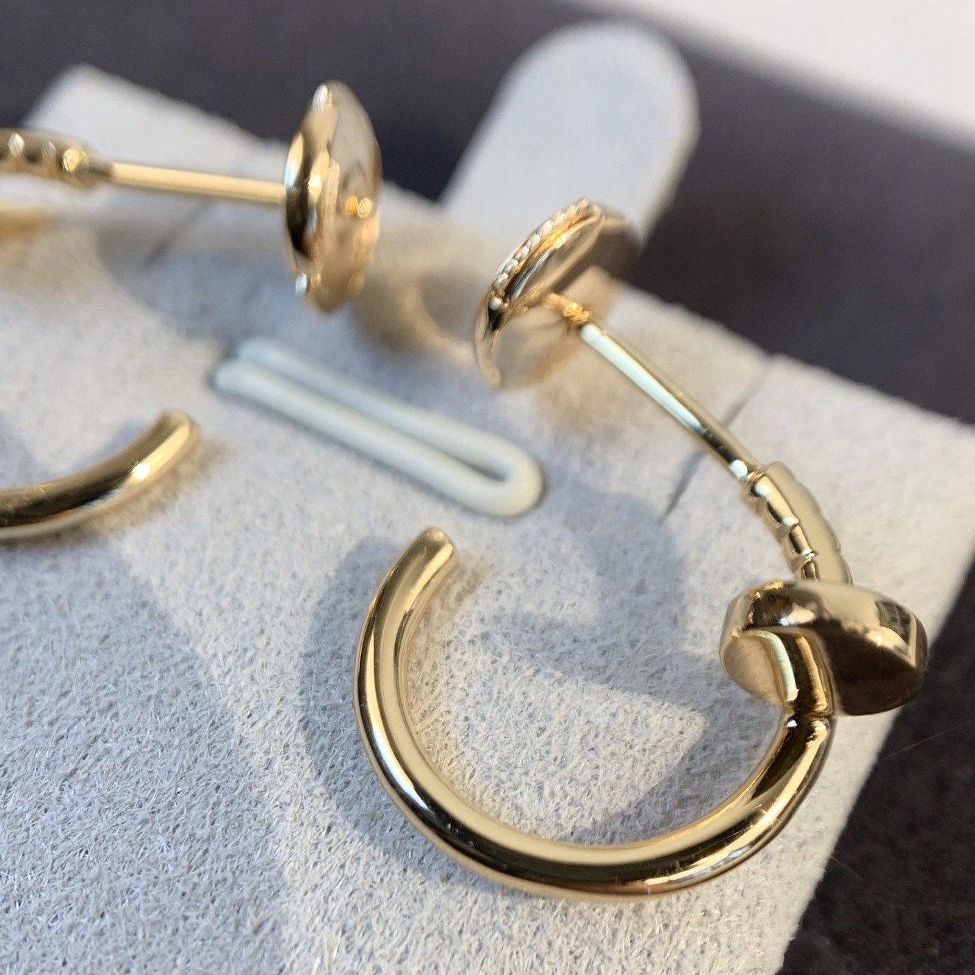 [Eterna Jewels]JUSTE EARRINGS PINK GOLD