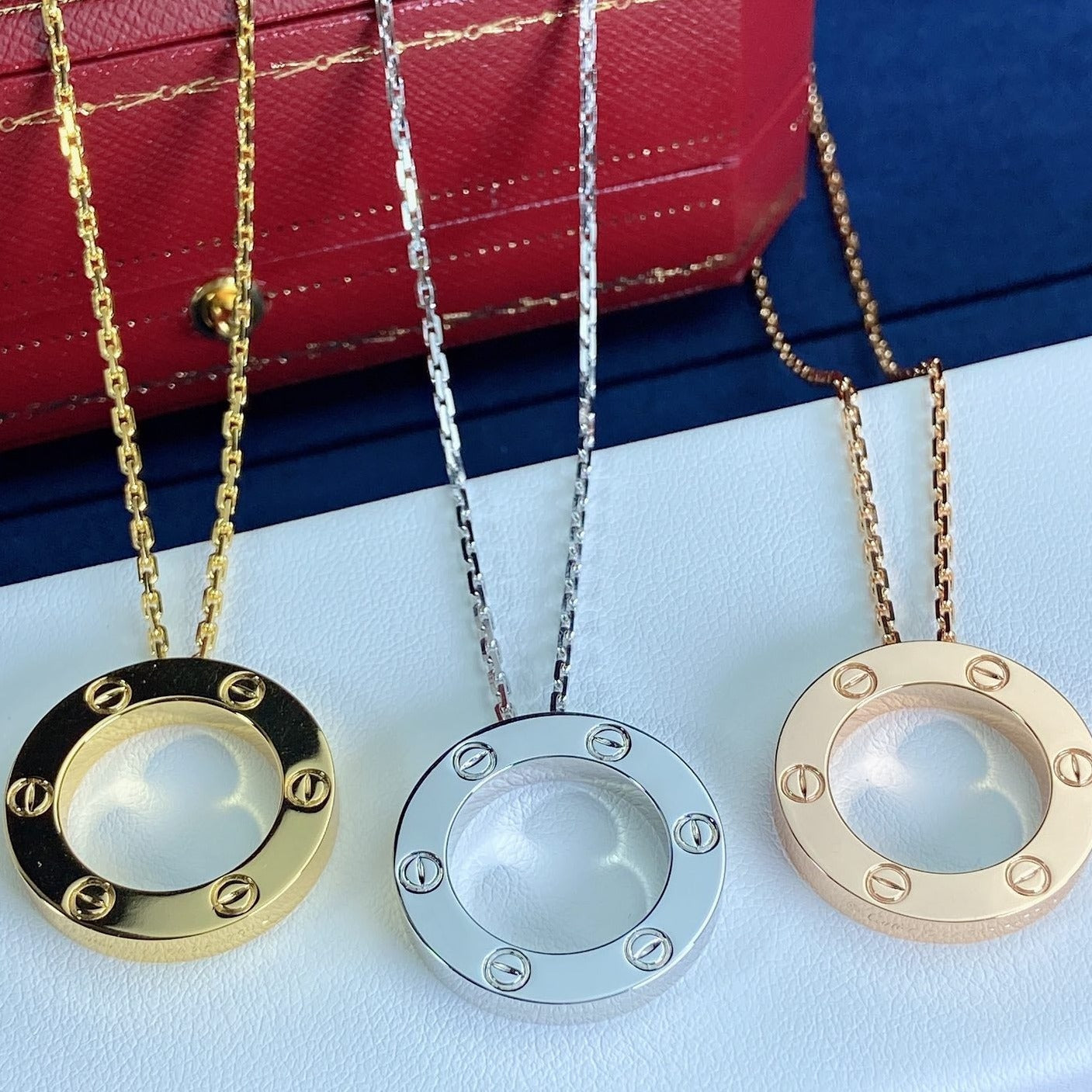 [Eterna Jewels]LOVE NECKLACE 16MM