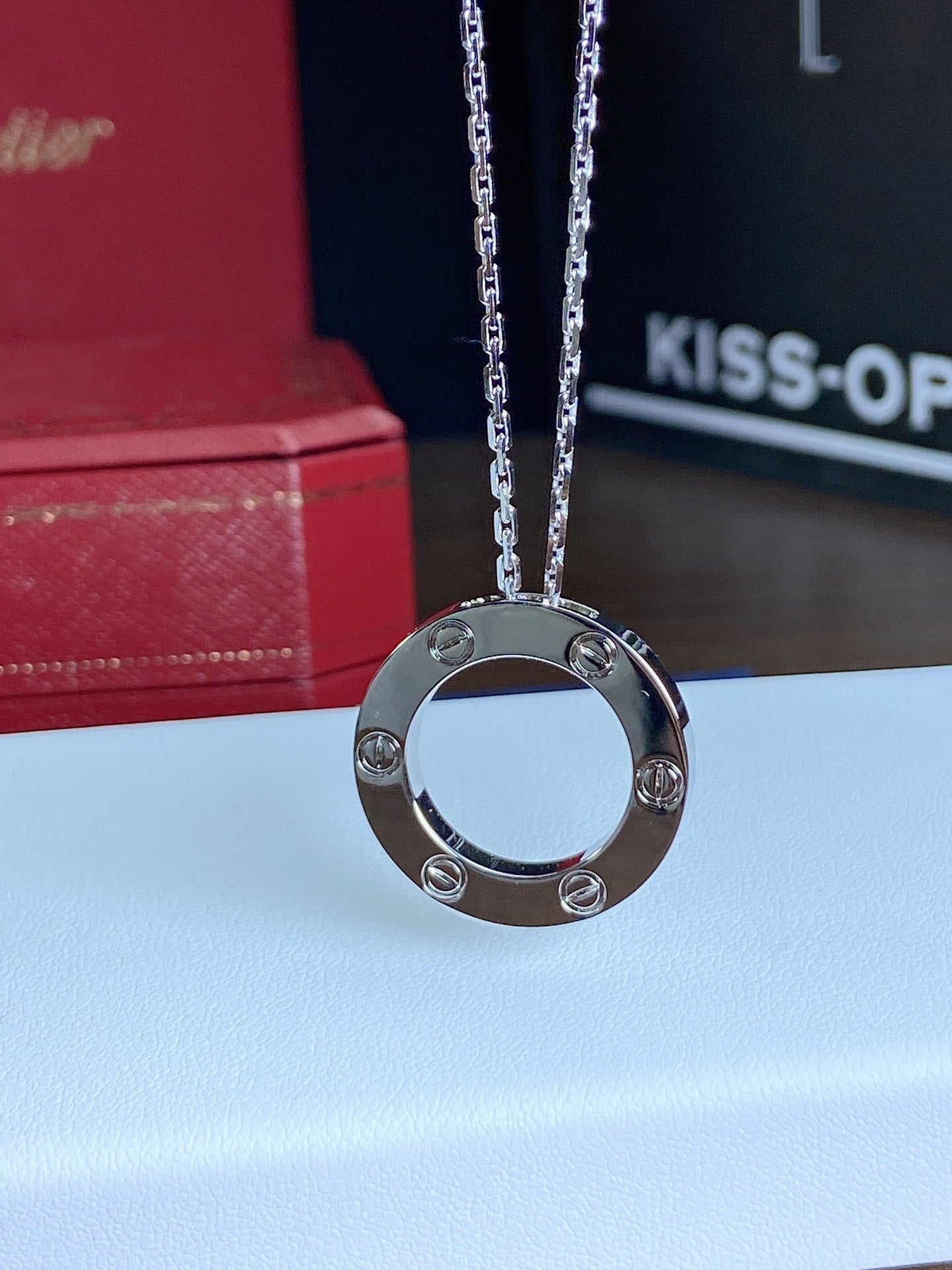 [Eterna Jewels]LOVE NECKLACE 16MM