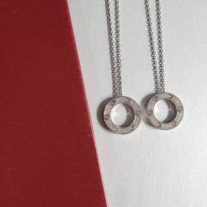 [Eterna Jewels]LOVE NECKLACE ADJUSTABLE SILVER
