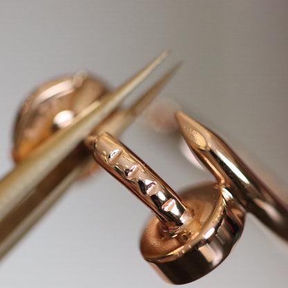 [Eterna Jewels]JUSTE EARRINGS PINK GOLD