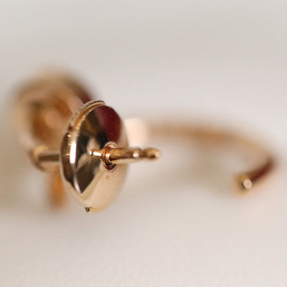 [Eterna Jewels]JUSTE EARRINGS PINK GOLD