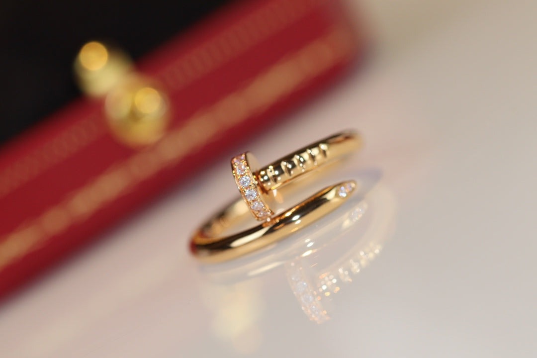 [Eterna Jewels]JUSTE RING 2.65MM GOLD DIAMOND