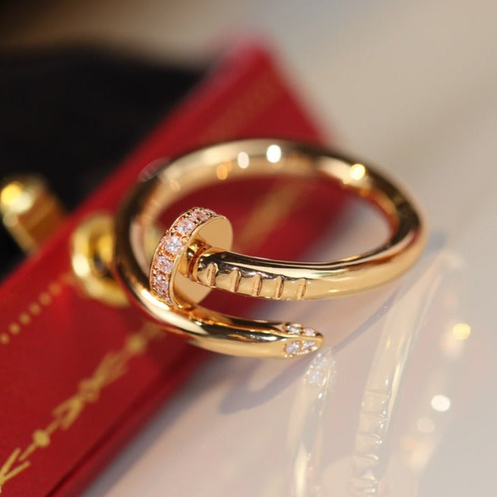 [Eterna Jewels]JUSTE RING 2.65MM GOLD DIAMOND