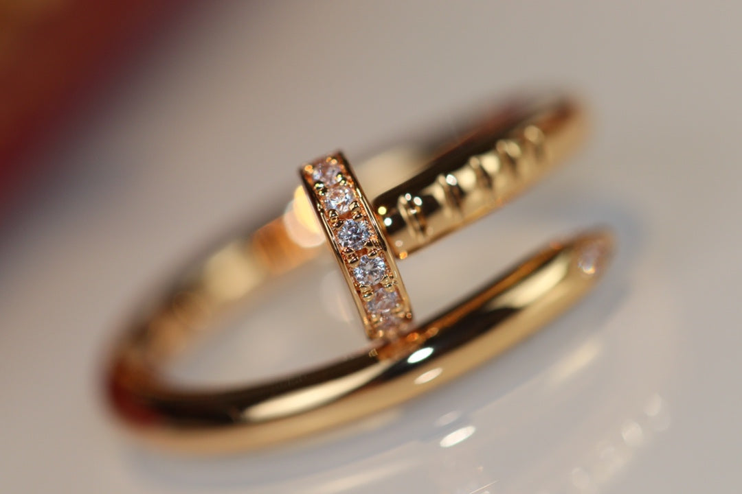 [Eterna Jewels]JUSTE RING 2.65MM GOLD DIAMOND