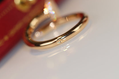 [Eterna Jewels]JUSTE RING 2.65MM GOLD DIAMOND