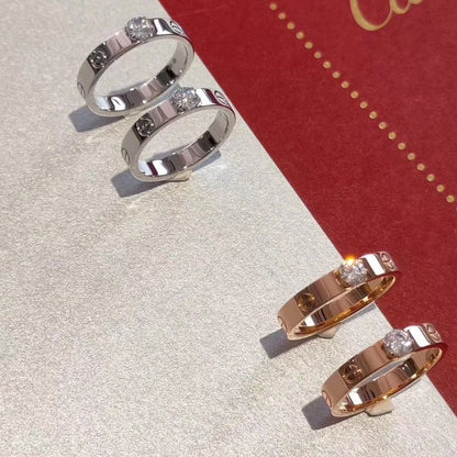 [Eterna Jewels]LOVE RING 3.6MM 1 BIG DIAMOND