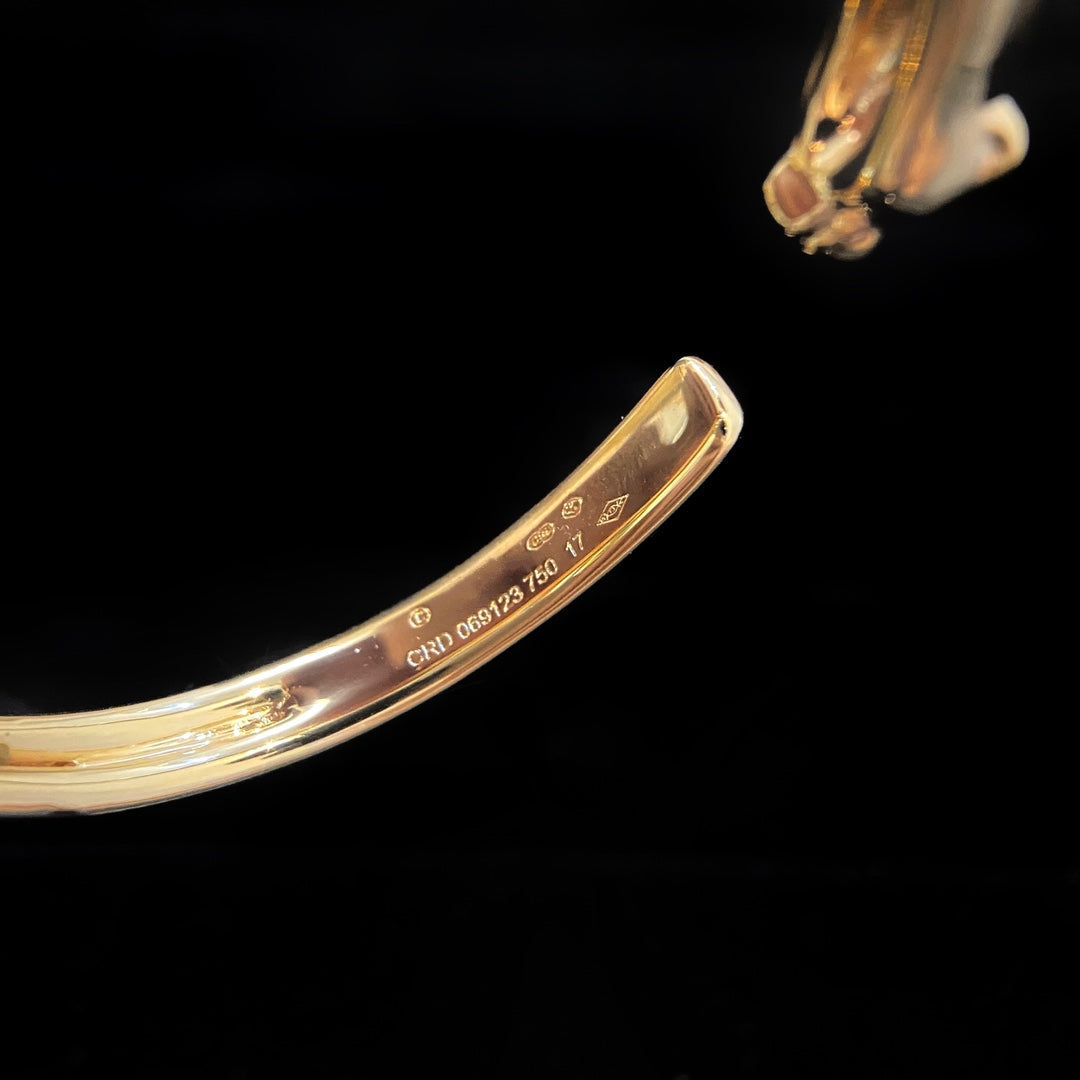[Eterna Jewels]PANTHERE GOLD OPEN BRACELET