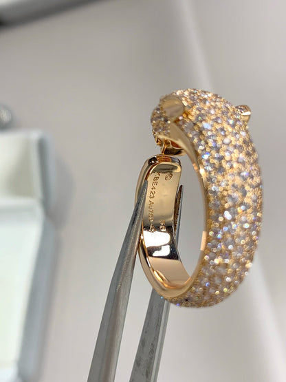 [Eterna Jewels]PANTHERE PINK GOLD DIAMOND RING