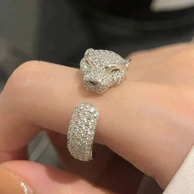 [Eterna Jewels]PANTHERE 5.5MM ALL DIAMOND RING