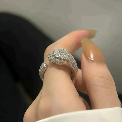 [Eterna Jewels]PANTHERE 5.5MM ALL DIAMOND RING