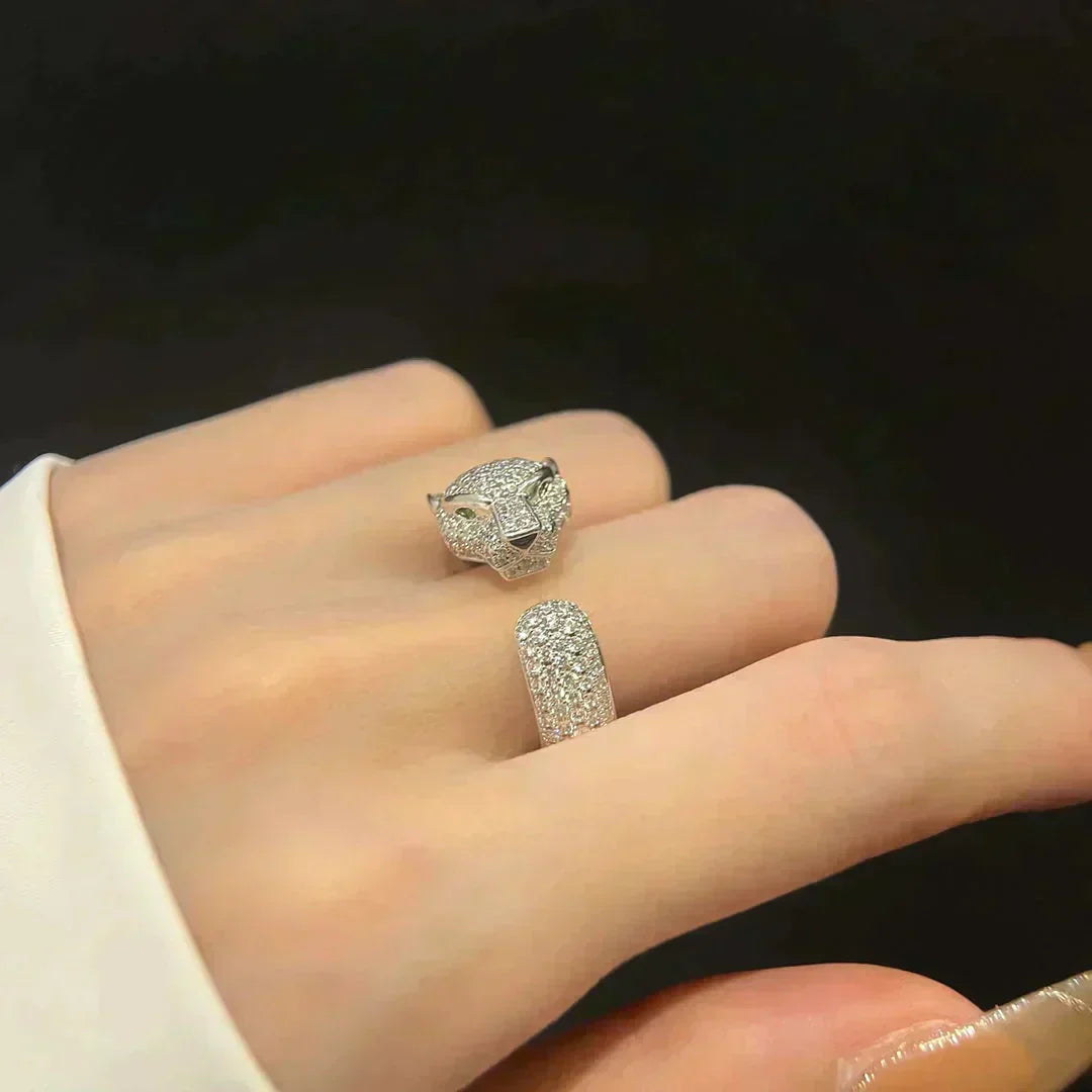 [Eterna Jewels]PANTHERE 5.5MM ALL DIAMOND RING