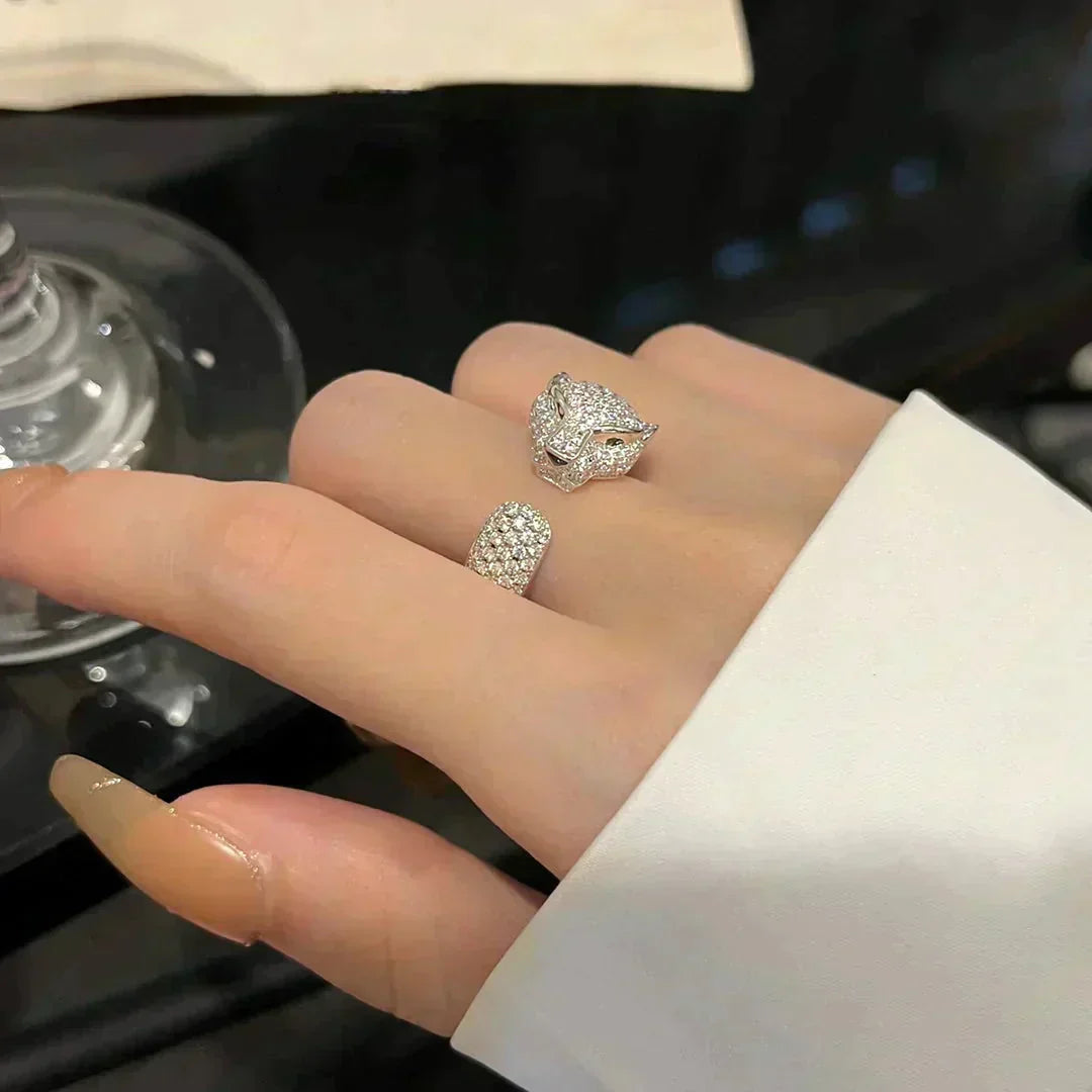 [Eterna Jewels]PANTHERE 5.5MM ALL DIAMOND RING