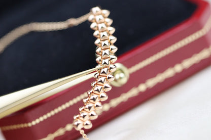 [Eterna Jewels]CLASH PINK GOLD NECKLACE