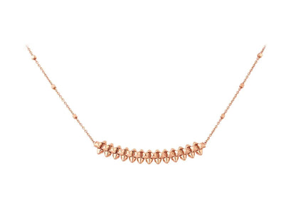 [Eterna Jewels]CLASH PINK GOLD NECKLACE