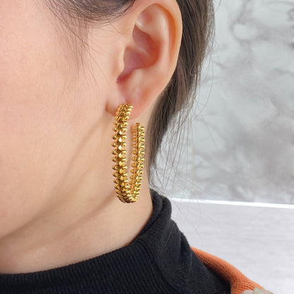 [Eterna Jewels]CLASH HOOP EARRINGS