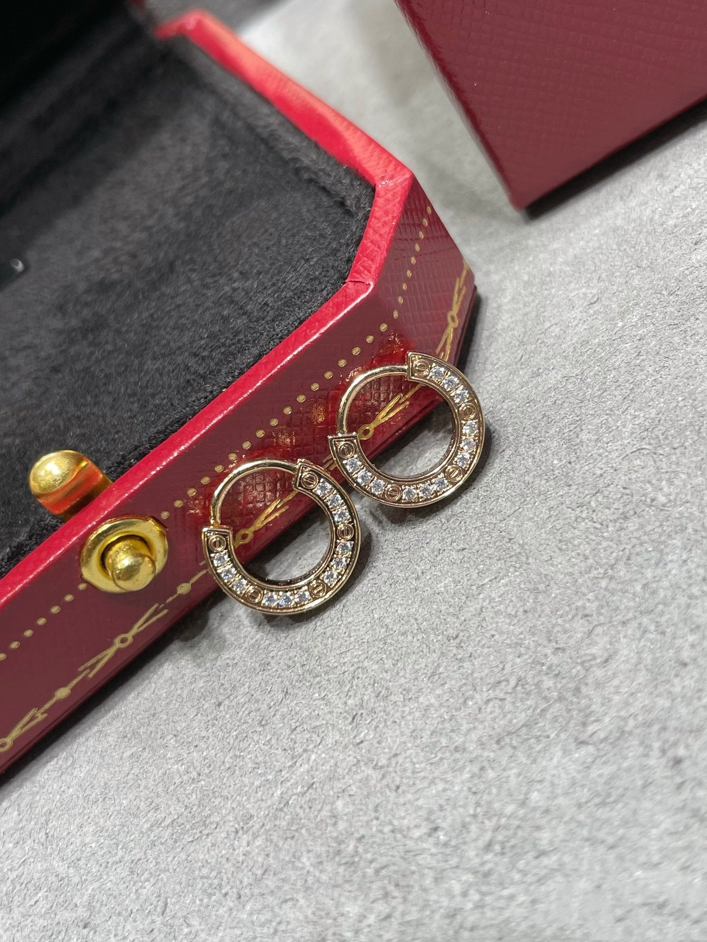[Eterna Jewels]LOVE DIAMOND EARRINGS