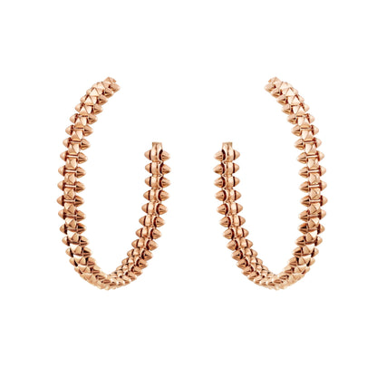 [Eterna Jewels]CLASH LARGE HOOP EARRINGS