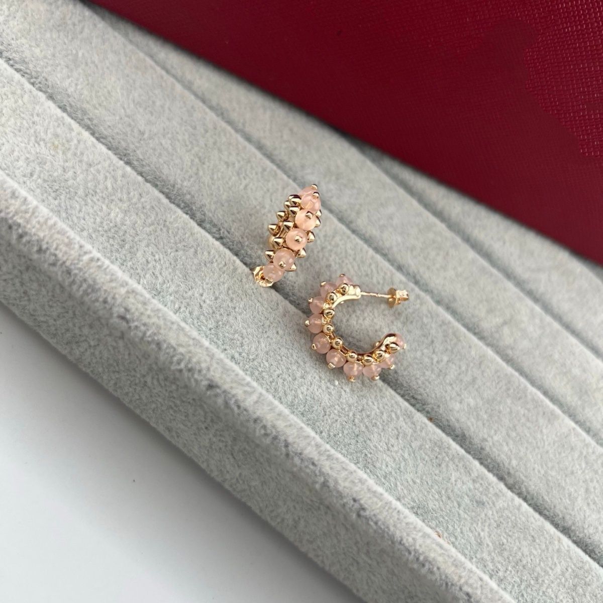 [Eterna Jewels]NEW COLORED GEMSTONE COLLECTION SMALL HOOP EARRINGS