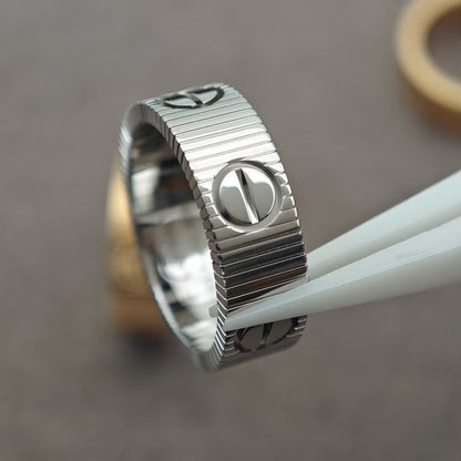 [Eterna Jewels]LOVE 6.5MM RING