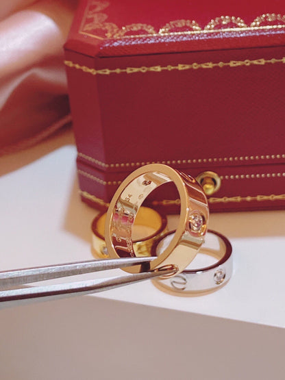 [Eterna Jewels]Three-Diamond Ring