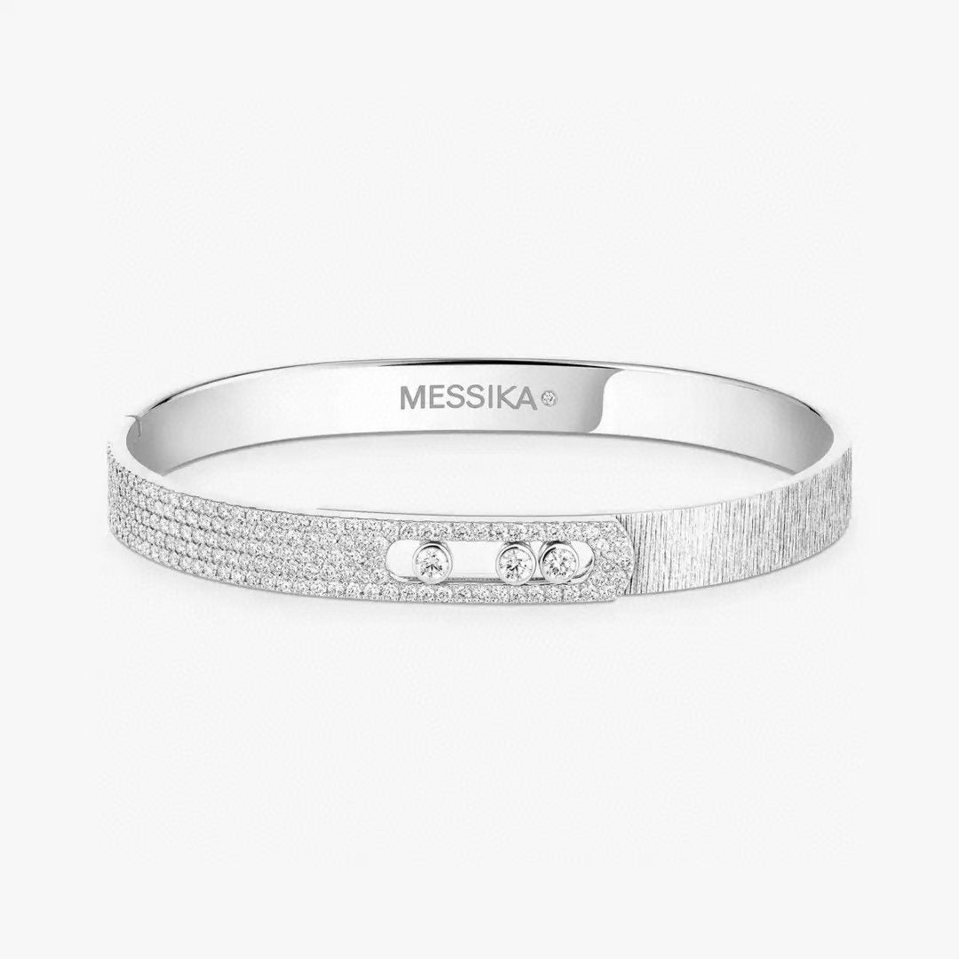 [Eterna Jewels]2026 BRAND-NEW FROSTED BRACELET WITH DIAMONDS THREE COLORS