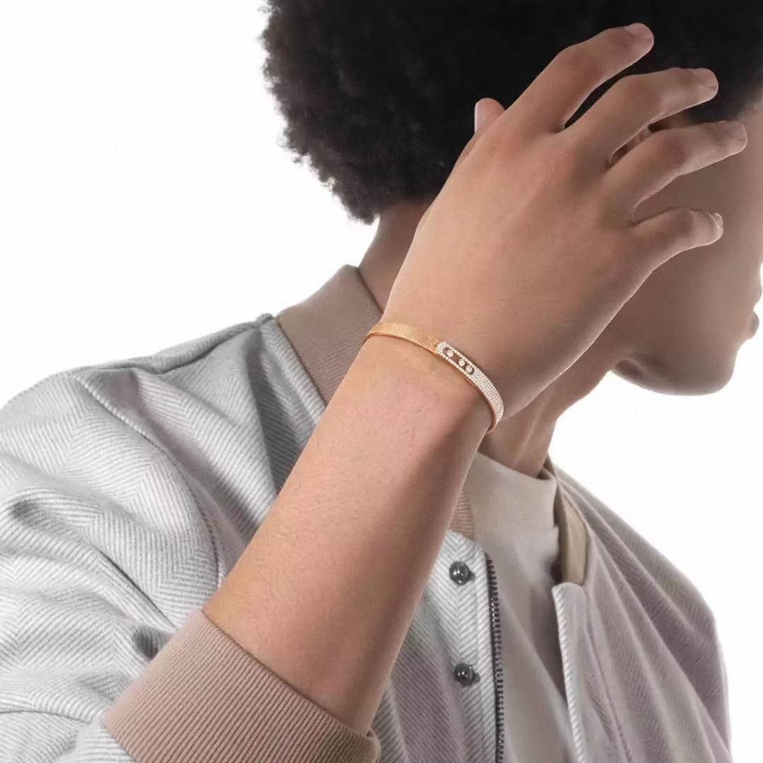 [Eterna Jewels]2026 BRAND-NEW FROSTED BRACELET WITH DIAMONDS THREE COLORS