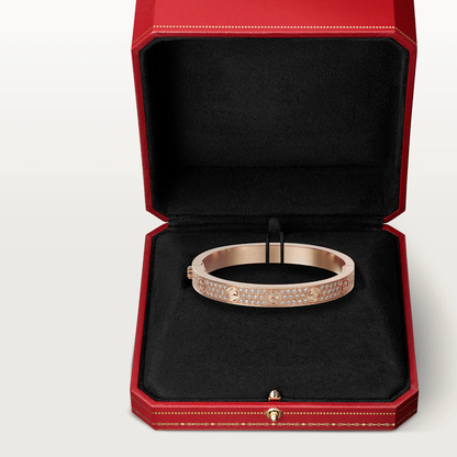[Eterna Jewels]LOVE BRACELET 6.1MM DIAMOND-PAVED