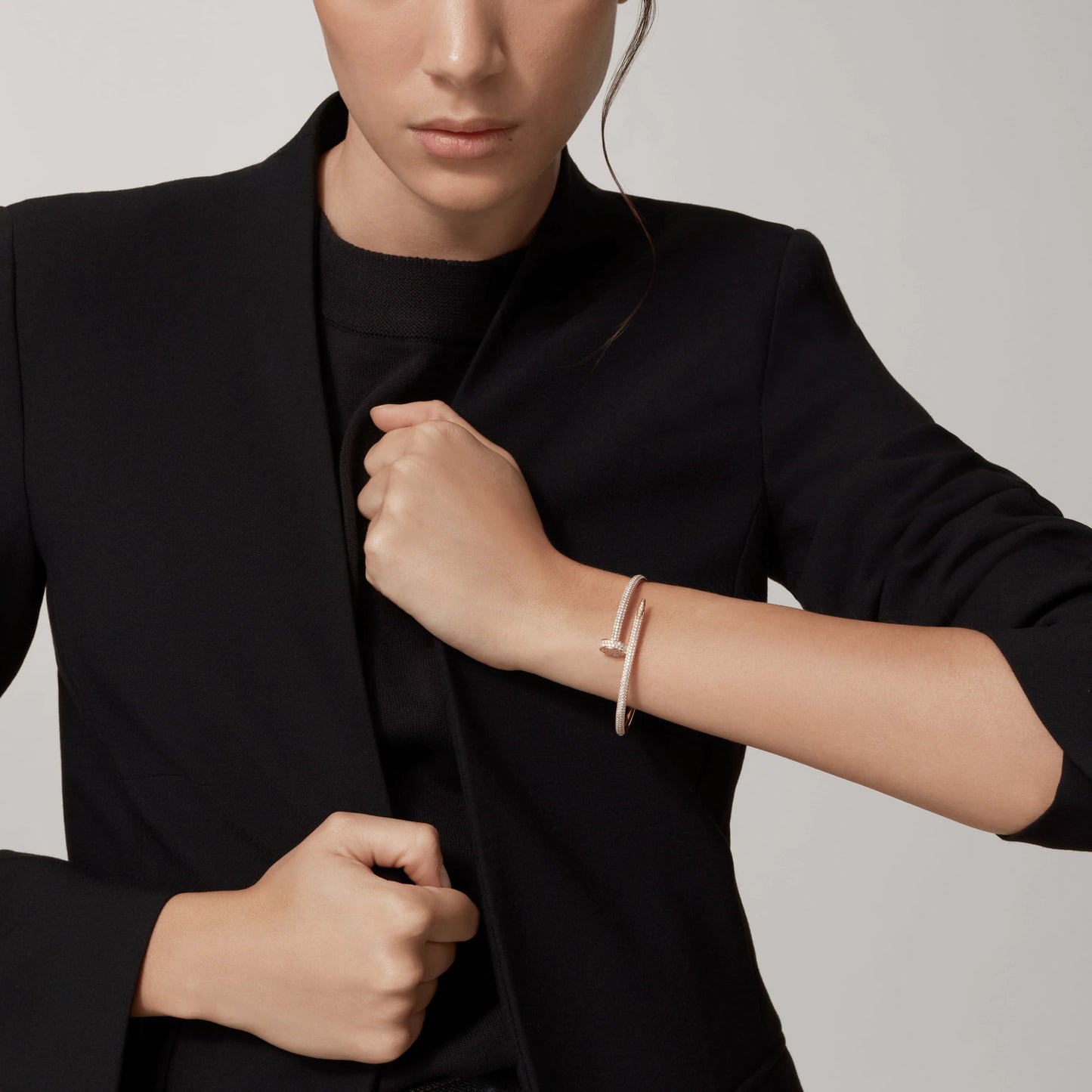 [Eterna Jewels]JUSTE BRACELET 3.5MM ALL DIAMONDS