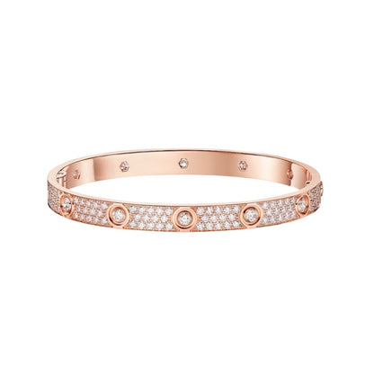[Eterna Jewels]LOVE BRACELET 6.1MM DIAMOND-PAVED 10 BIG DIAMONDS