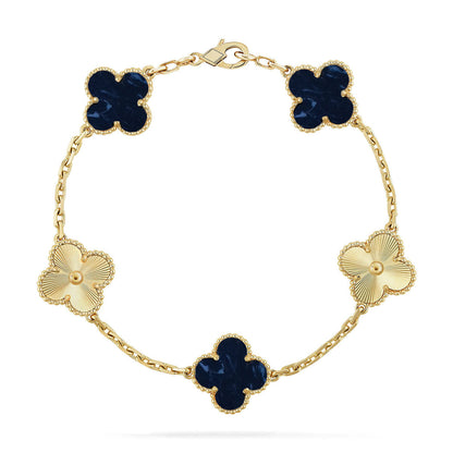 [Eterna Jewels]CLOVER 5 MOTIF PIETERSITE BRACELET COLLECTION