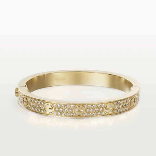 [Eterna Jewels]LOVE BRACELET 6.1MM DIAMOND-PAVED