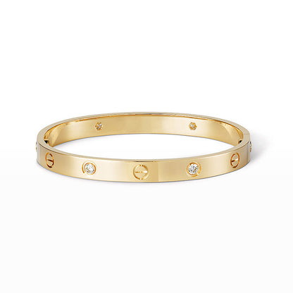 [Eterna Jewels]LOVE BRACELET 6.1MM 4 DIAMONDS