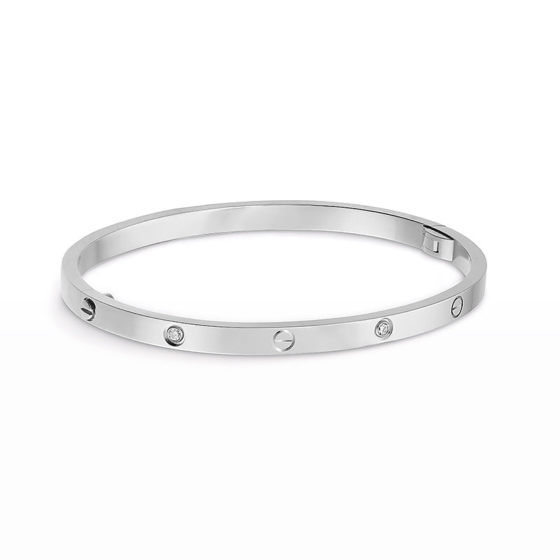 [Eterna Jewels]LOVE BRACELET 3.65MM 6 DIAMONDS