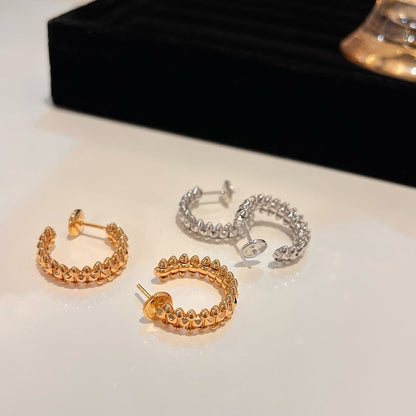 [Eterna Jewels]CLASH SMALL HOOP EARRINGS