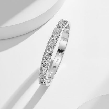 [Eterna Jewels]LOVE BRACELET 6.1MM DIAMOND-PAVED 10 BIG DIAMONDS