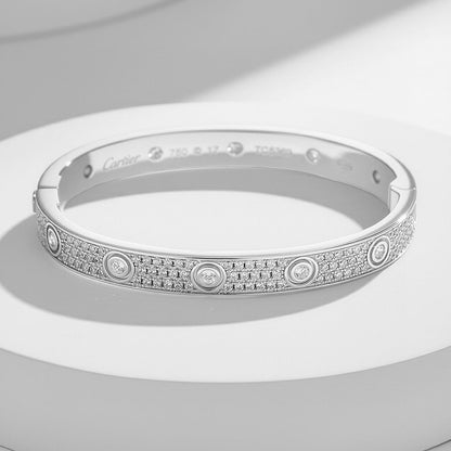 [Eterna Jewels]LOVE BRACELET 6.1MM DIAMOND-PAVED 10 BIG DIAMONDS