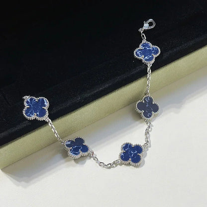 [Eterna Jewels]CLOVER 5 MOTIF PIETERSITE BRACELET COLLECTION
