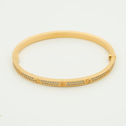 [Eterna Jewels]LOVE BRACELET 3.65MM DIAMOND-PAVED