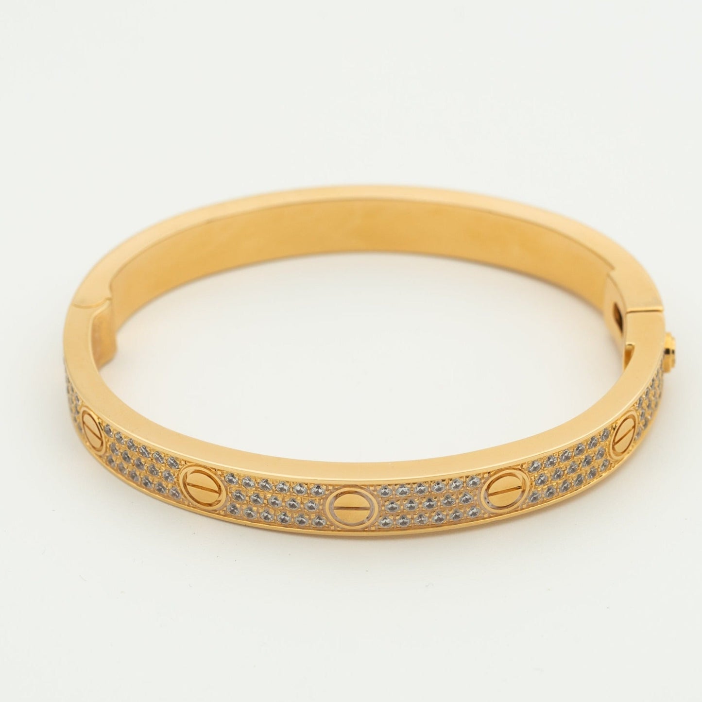 [Eterna Jewels]LOVE BRACELET 6.1MM DIAMOND-PAVED