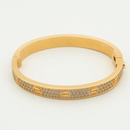 [Eterna Jewels]LOVE BRACELET 6.1MM DIAMOND-PAVED