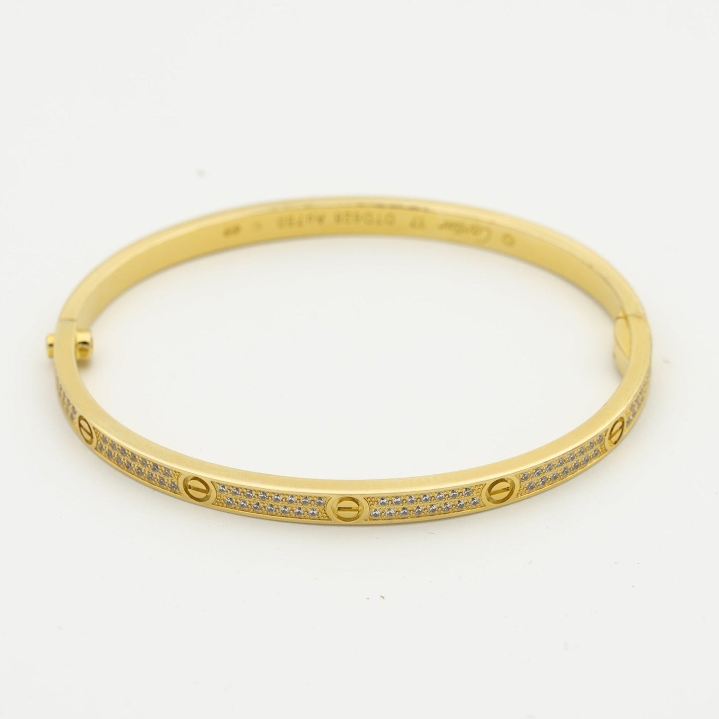 [Eterna Jewels]LOVE BRACELET 3.65MM DIAMOND-PAVED