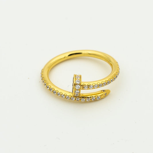 [Eterna Jewels]JUSTE RING 1.8MM GOLD DIAMONDS