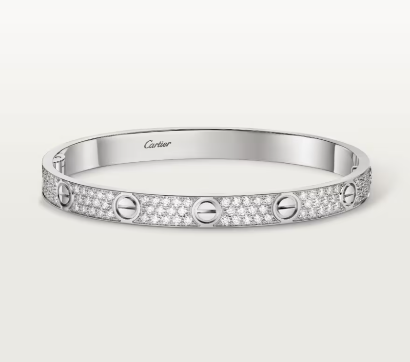 [Eterna Jewels]NEW-LOVE-6.1MM-Width Diamond-Studded Bracelet