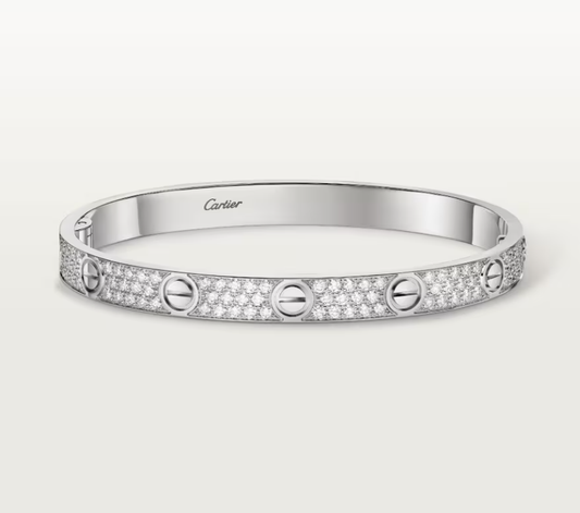 [Eterna Jewels]NEW-LOVE-6.1MM-Width Diamond-Studded Bracelet