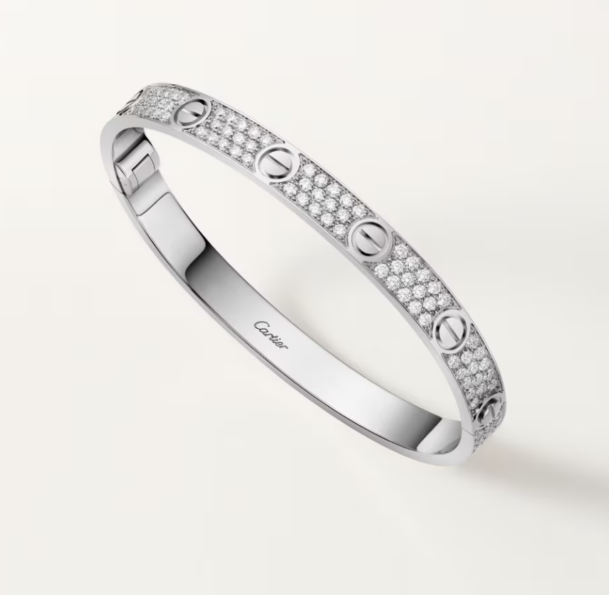 [Eterna Jewels]NEW-LOVE-6.1MM-Width Diamond-Studded Bracelet